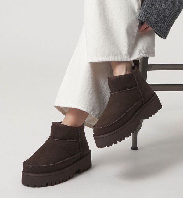 ODETTE E ODILE「インナーボア ショートブーツ50」|ショートブーツ|