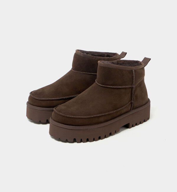 ODETTE E ODILE「インナーボア ショートブーツ50」|ショートブーツ|