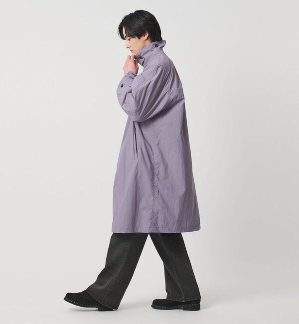 UNITED ARROWS「ナイロン/タフタ ウィンドウ マック コート 撥水」|ステンカラーコート|