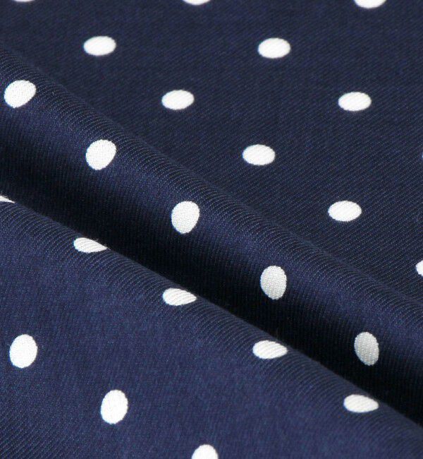 UNITED ARROWS green label relaxing「GLR シーアイランド ドット ハンカチ」|ハンカチ|