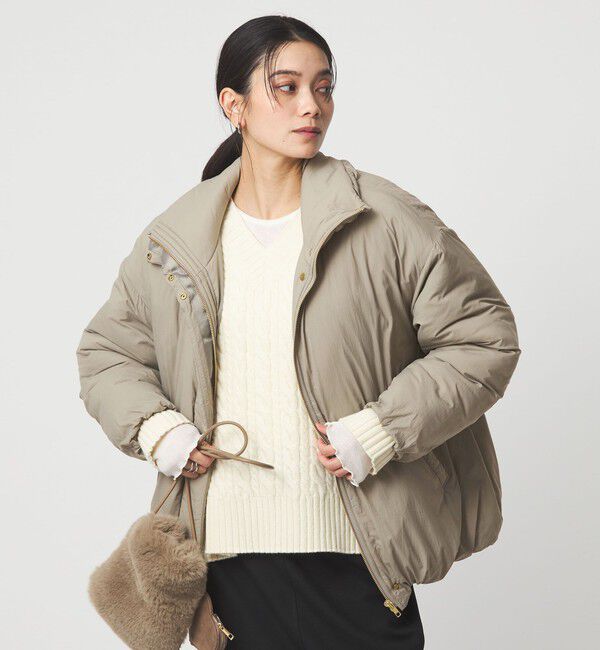 UNITED ARROWS green label relaxing「エアーパフィ スタンドカラー ブルゾン」|ブルゾン・スタジャン|MOCA