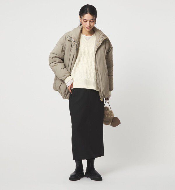 UNITED ARROWS green label relaxing「エアーパフィ スタンドカラー ブルゾン」|ブルゾン・スタジャン|