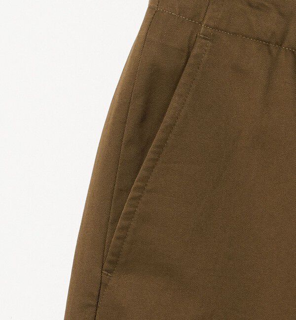 UNITED ARROWS green label relaxing「ウエストポイント ウォッシュド ワイドパンツ」|チノ|