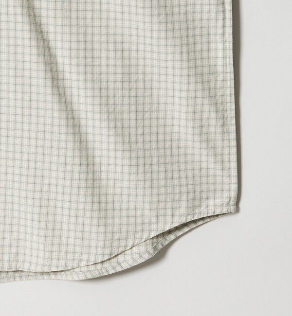 STEVEN ALAN「＜Steven Alan＞ オーガニックコットン マイクロチェック リバースシーム シャツ LOOSE」|シャツ・ブラウス|