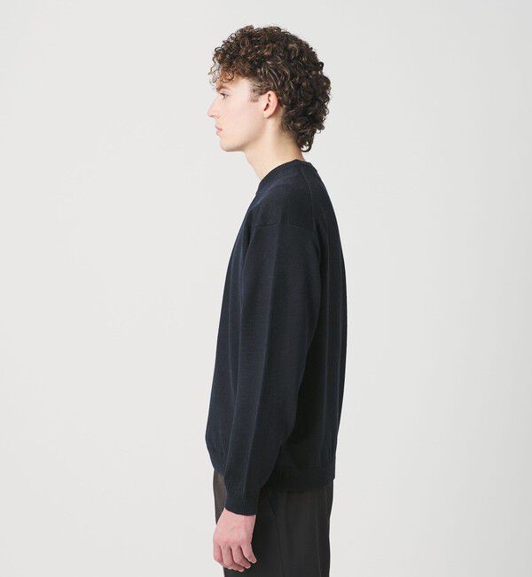BEAUTY&YOUTH UNITED ARROWS「ハイブリッド リネン クルーネック ニット」|ニット・セーター|