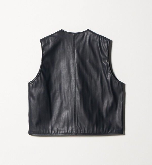 California General Store「＜CGS.＞レザー ライク ワーク ベスト」|ベスト・ジレ|