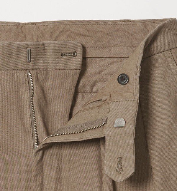 STEVEN ALAN「＜Steven Alan＞ ガーメントダイ ハイツイスト イン ツープリーツ ドレス トラウザーズ」|スラックス|