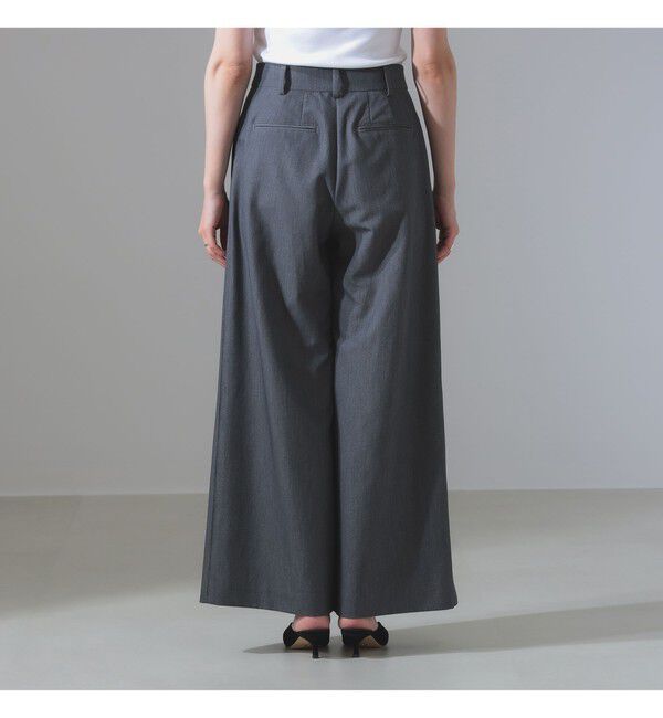 Demi-Luxe BEAMS 「ポプリン 2タックパンツ」|チノ|