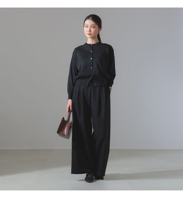 Demi-Luxe BEAMS 「ポプリン 2タックパンツ」|チノ|