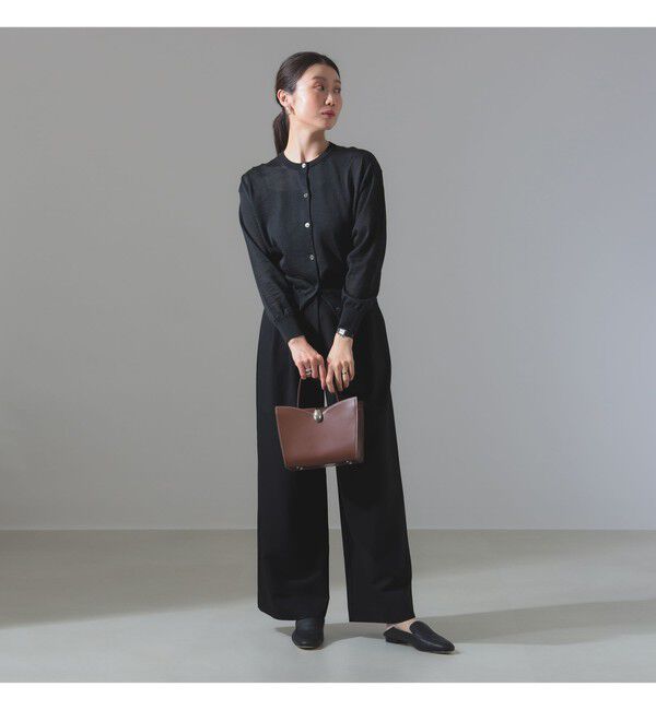 Demi-Luxe BEAMS 「ポプリン 2タックパンツ」|チノ|