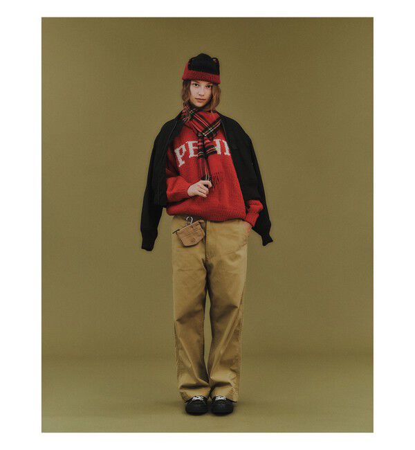 BEAMSBOY「【別注】THE BOOKSTORE / Hand Logo Sweater 25FW」|ニット・セーター|