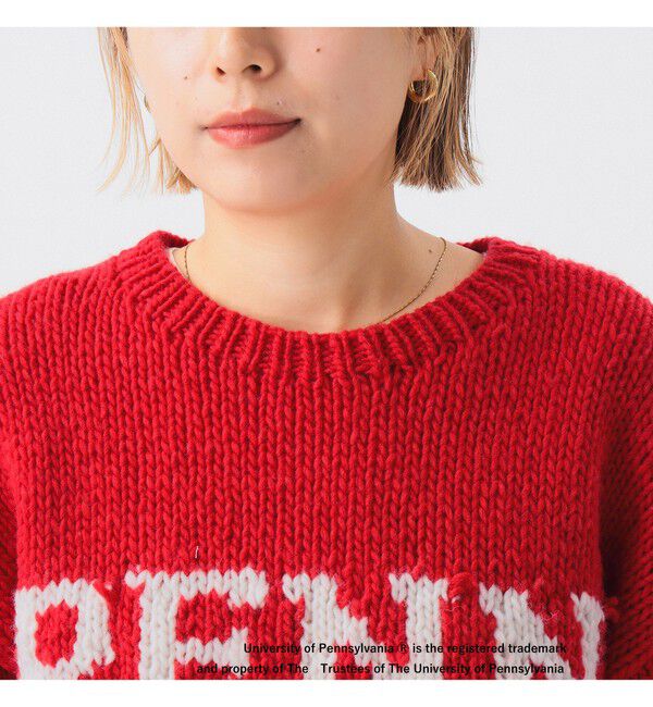 BEAMSBOY「【別注】THE BOOKSTORE / Hand Logo Sweater 25FW」|ニット・セーター|