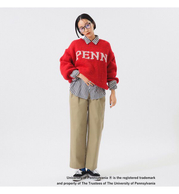 BEAMSBOY「【別注】THE BOOKSTORE / Hand Logo Sweater 25FW」|ニット・セーター|