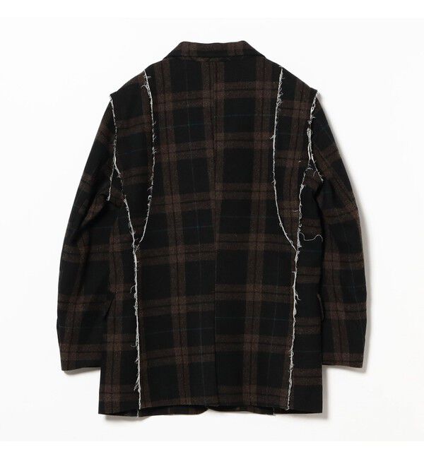 BEAMSBOY「リサイクルウール カットオフ ジャケット」|テーラードジャケット|
