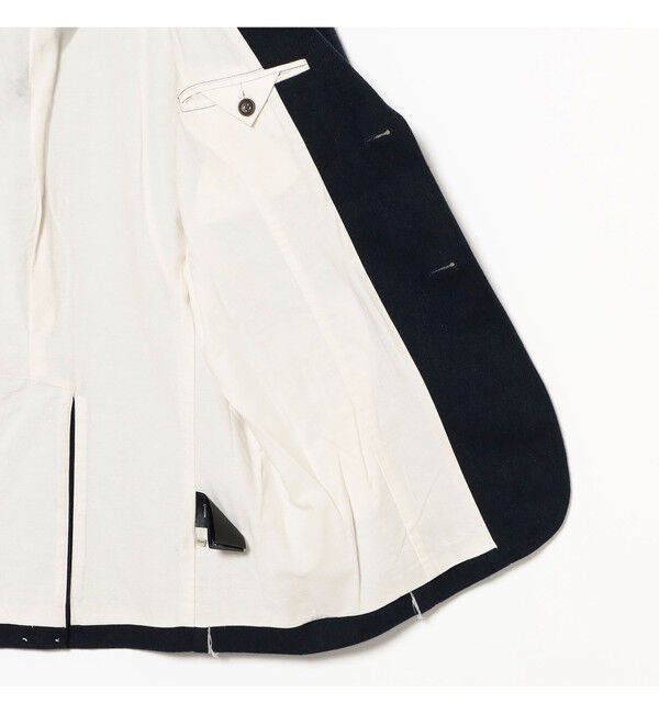 BEAMSBOY「リサイクルウール カットオフ ジャケット」|テーラードジャケット|