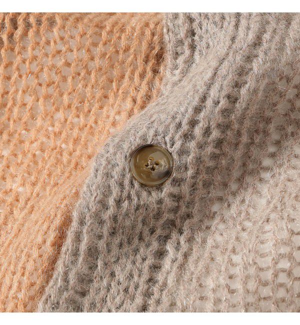 BEAMSBOY「モヘア クレイジー カーディガン」|ニット・セーター|