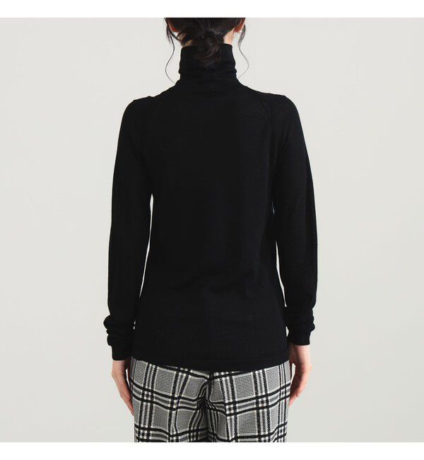 Demi-Luxe BEAMS 「AK+1 / 18ゲージ ハイネック プルオーバー」|ニット・セーター|