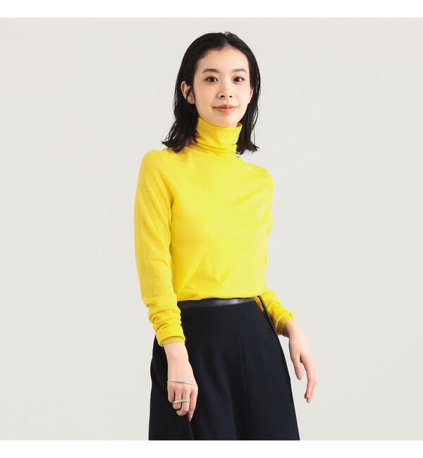 Demi-Luxe BEAMS 「AK+1 / 18ゲージ ハイネック プルオーバー」|ニット・セーター|