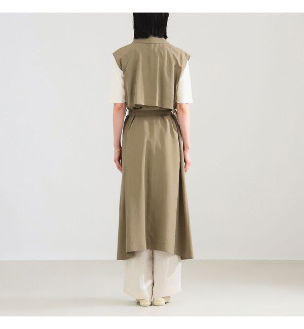 Demi-Luxe BEAMS 「ノースリーブ ロングトレンチ ワンピース」|ワンピース|