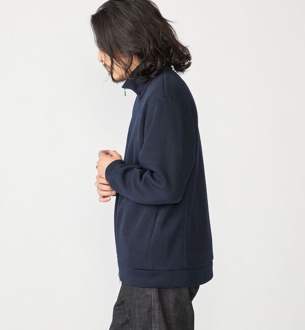 SHIPS「SHIPS:〈手洗い可能〉ドライバーズ ニット ジップ カーディガン」|カーディガン|