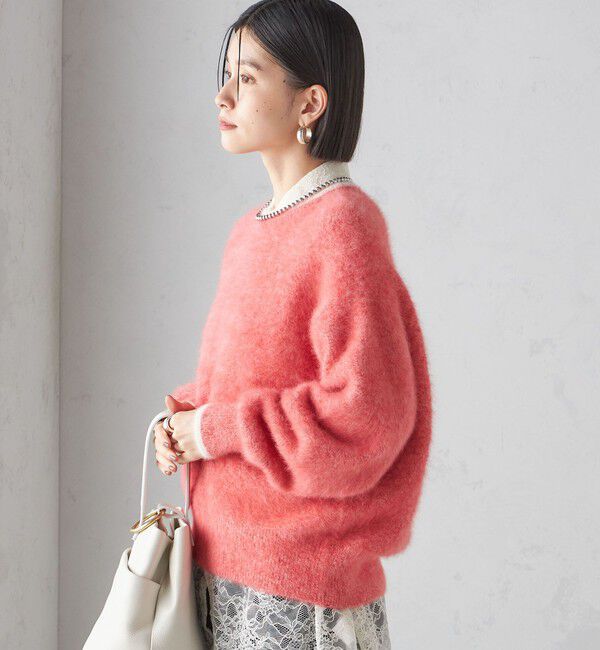 SHIPS for women「杢 FOX クルーネック プルオーバー」|ニット・セーター|