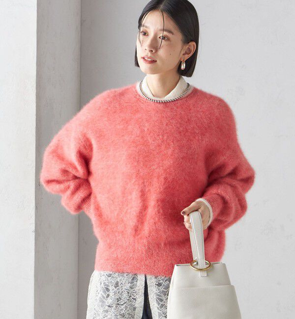 SHIPS for women「杢 FOX クルーネック プルオーバー」|ニット・セーター|