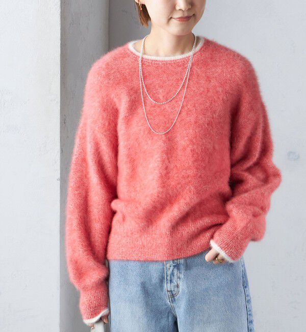 SHIPS for women「杢 FOX クルーネック プルオーバー」|ニット・セーター|