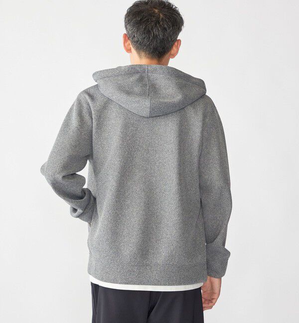 SHIPS「SHIPS:〈吸水速乾/通気性〉メッシュ ダブルニット ジップ パーカー」|パーカー|