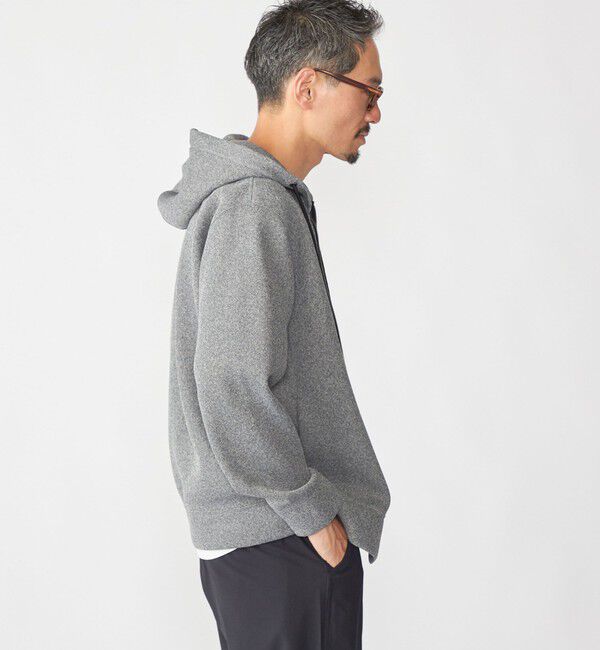 SHIPS「SHIPS:〈吸水速乾/通気性〉メッシュ ダブルニット ジップ パーカー」|パーカー|