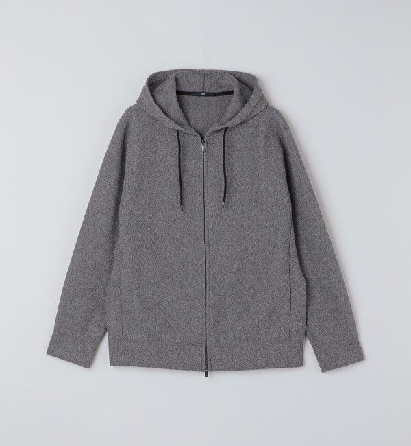 SHIPS「SHIPS:〈吸水速乾/通気性〉メッシュ ダブルニット ジップ パーカー」|パーカー|