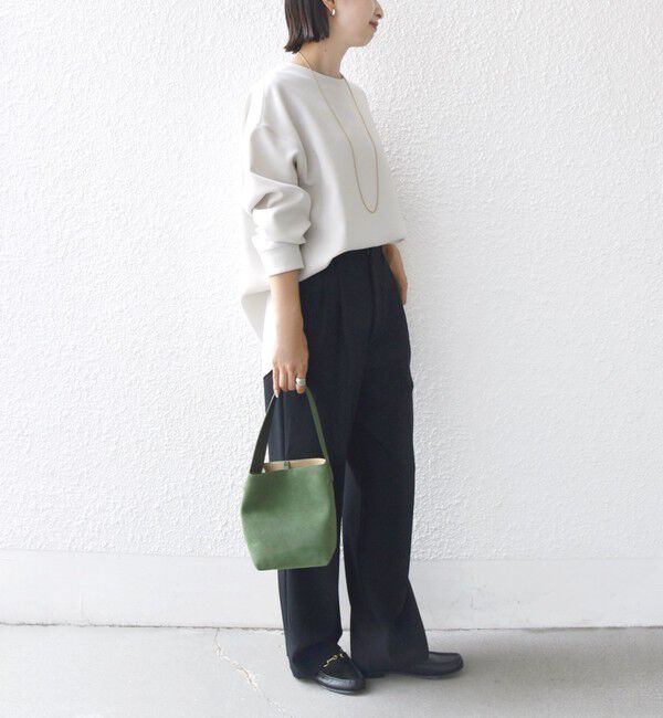 SHIPS for women「〈手洗い可能〉ガゼット デザイン ジョーゼット カットソー」|Tシャツ・カットソー|