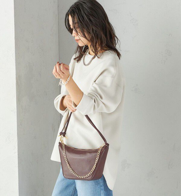 SHIPS for women「〈手洗い可能〉ガゼット デザイン ジョーゼット カットソー」|Tシャツ・カットソー|