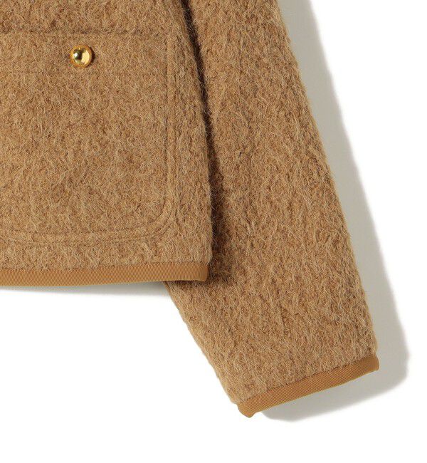 SHIPS for women「SHIPS NINE CASE: ノーカラー ジャケット」|ノーカラージャケット|