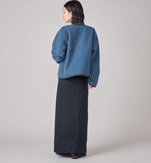 SHIPS for women「SHIPS NINE CASE: ノーカラー ジャケット」|ノーカラージャケット|