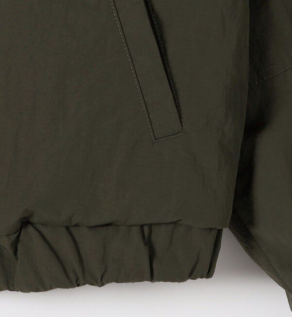 SHIPS any「SHIPS any: ナイロン &times; ボア リバーシブル スタンドカラー ショート ブルゾン」|ブルゾン・スタジャン|