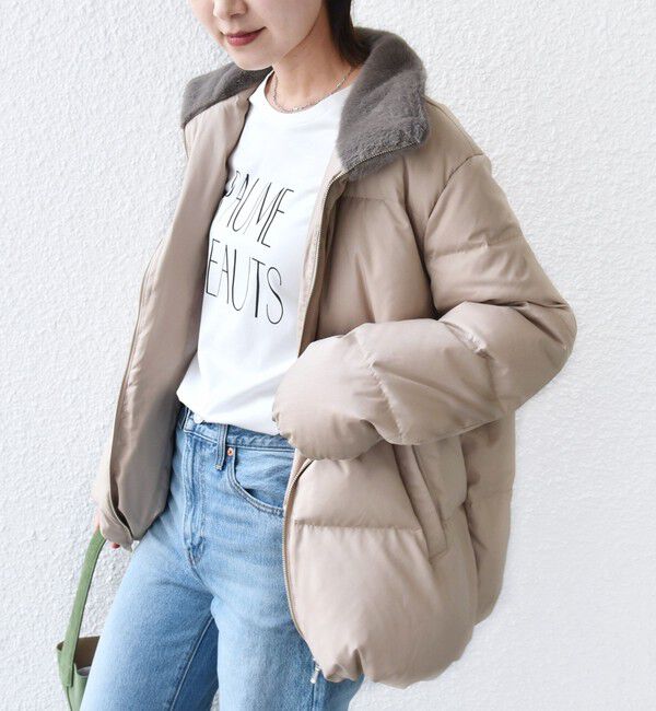 SHIPS for women「LIMONTA EAST 河田 ダウン ジャケット」|ダウン|