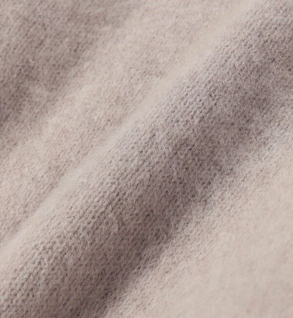 SHIPS for women「〈手洗い可能〉フォックス ビジュー Vネック ニット」|ニット・セーター|