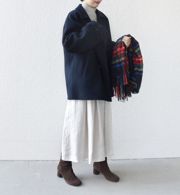 SHIPS for women「〈手洗い可能〉シャイニー フレア スカート」|スカート|