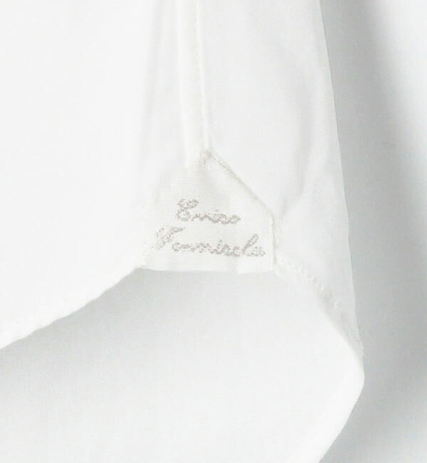 TOMORROWLAND BUYING WEAR「ERRICO FORMICOLA コットンサテン セミワイドカラー ドレスシャツ」|シャツ・ブラウス|