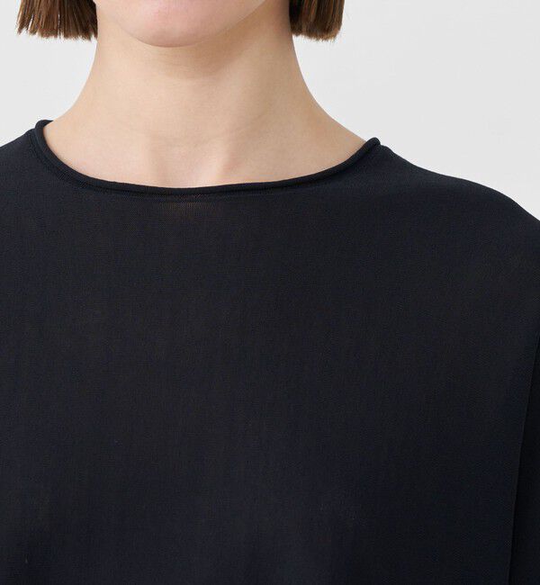 Ballsey「サスティナブルコットンナイロン クルーネックワイドプルオーバー」|ニット・セーター|