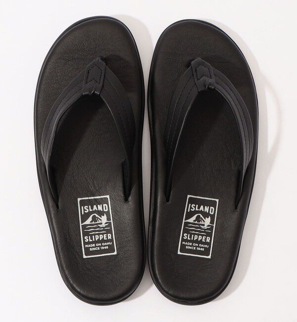 TOMORROWLAND GOODS「ISLAND SLIPPER PT202 レザートングサンダル」|サンダル|
