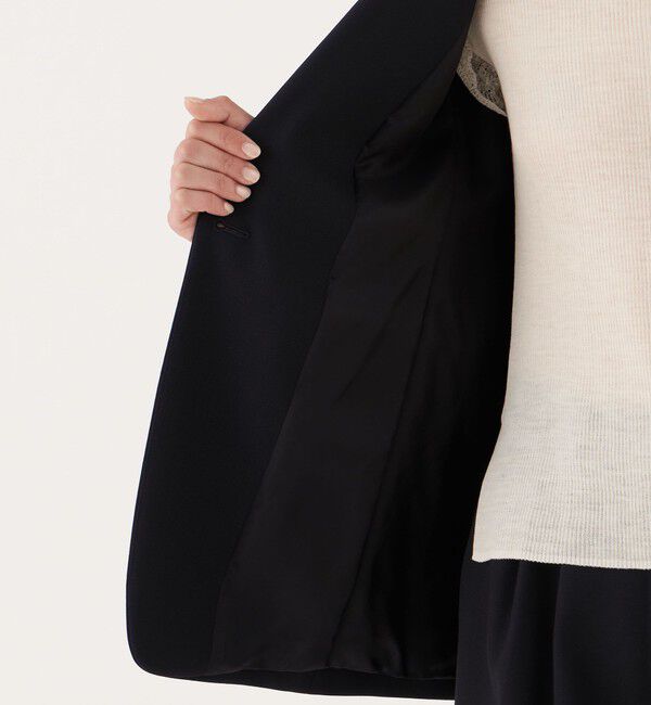 DES PRES「ポリエステルウールバラシャ ノッチドラペルジャケット」|テーラードジャケット|