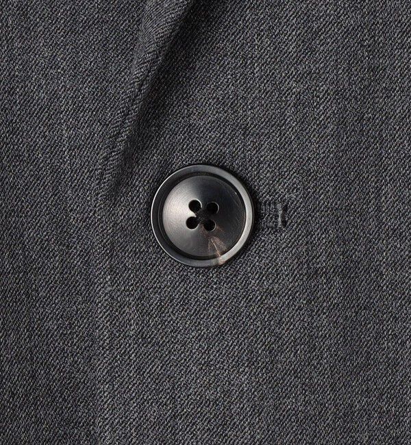 TOMORROWLAND MENS「ウールポリエステルギャバジン シングルブレステッド2Bジャケット」|テーラードジャケット|