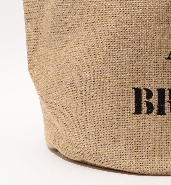 TOMORROWLAND HOME「ジュート ランドリーバスケットバッグ」|トイレタリー・ランドリーグッズ|