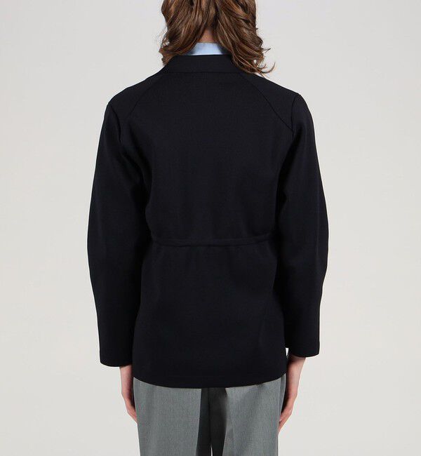 TOMORROWLAND MENS「ポリエステル ニットミリタリーブルゾン」|ニット・セーター|