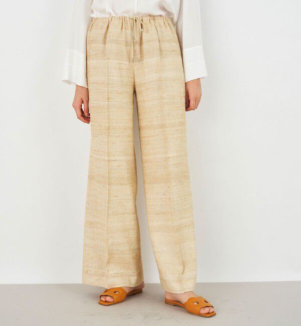 DES PRES「シルクリネンドビー フロントドロストイージーパンツ」|その他|