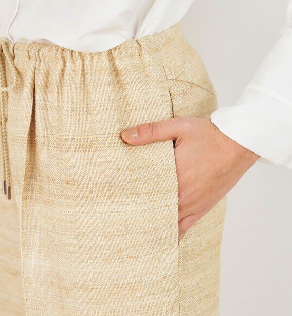 DES PRES「シルクリネンドビー フロントドロストイージーパンツ」|その他|