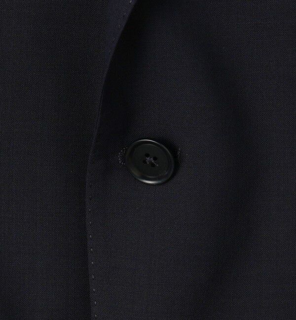 TOMORROWLAND MENS「Super120'sウールポリエステル シングルブレステッド2Bジャケット」|テーラードジャケット|