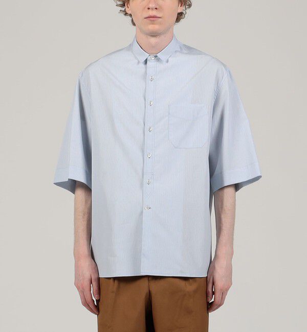 TOMORROWLAND MENS「コットン ショートスリーブシャツ」|シャツ・ブラウス|