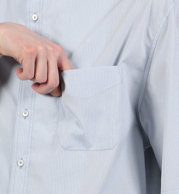 TOMORROWLAND MENS「コットン ショートスリーブシャツ」|シャツ・ブラウス|